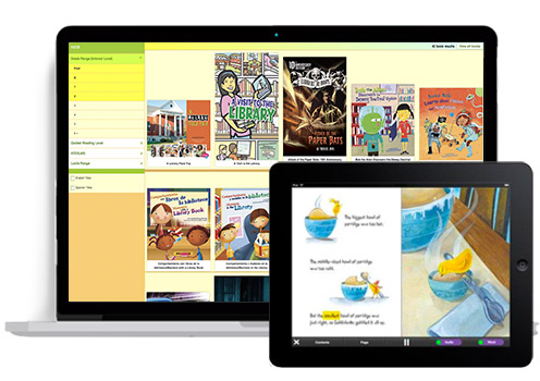 Laptop and tablet Capstone ebooks