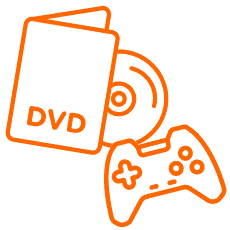 DVDs and Video Games